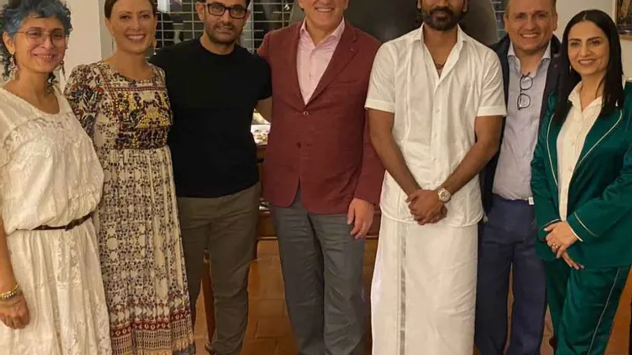 Aamir Khan makes up for missing The Gray Man premiere by hosting Russo Brothers and Dhanush with Gujarati dinner at home
