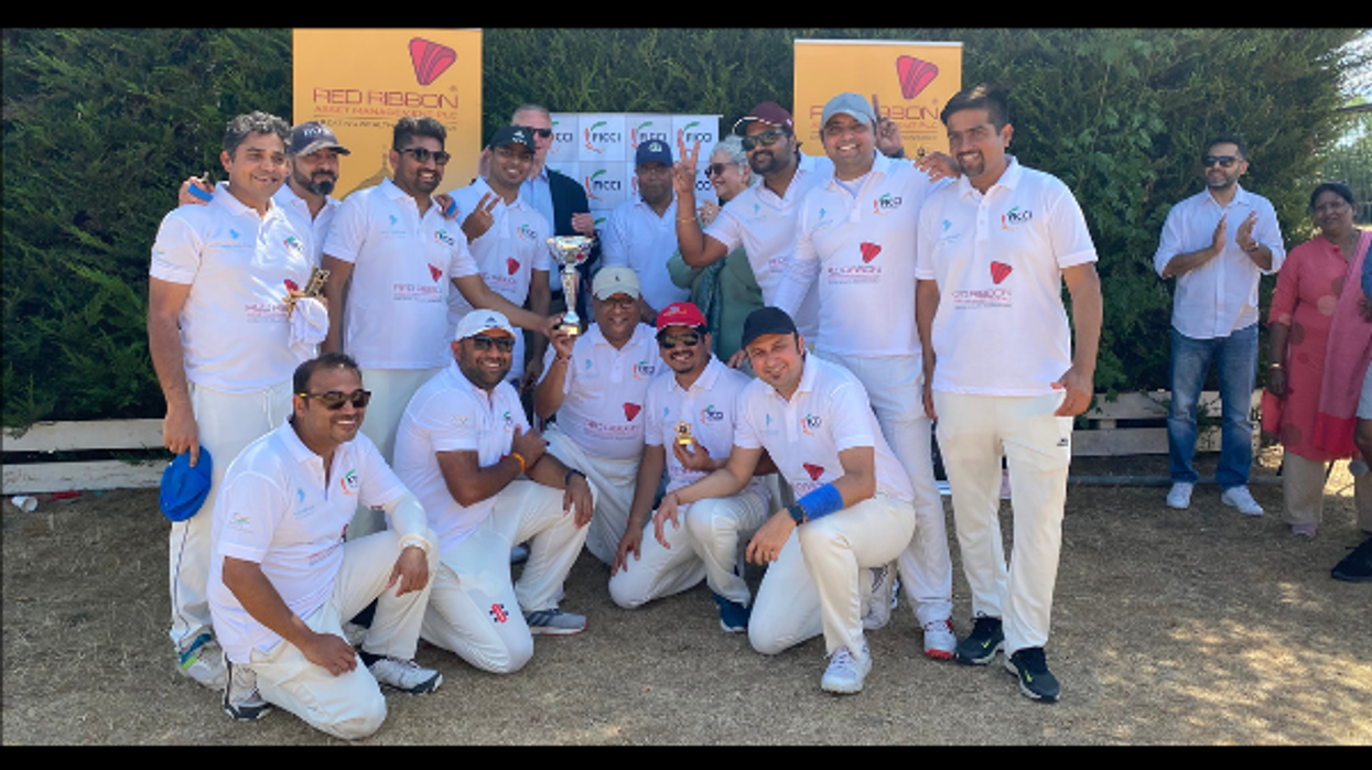 Indian High Commission, FICCI UK play friendly T20 cricket match to commemorate India's 75 years of Independence