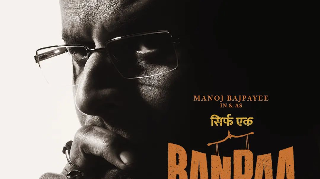 BANDAA First Poster: Manoj Bajpayee sports an intense look in the hard-hitting courtroom drama