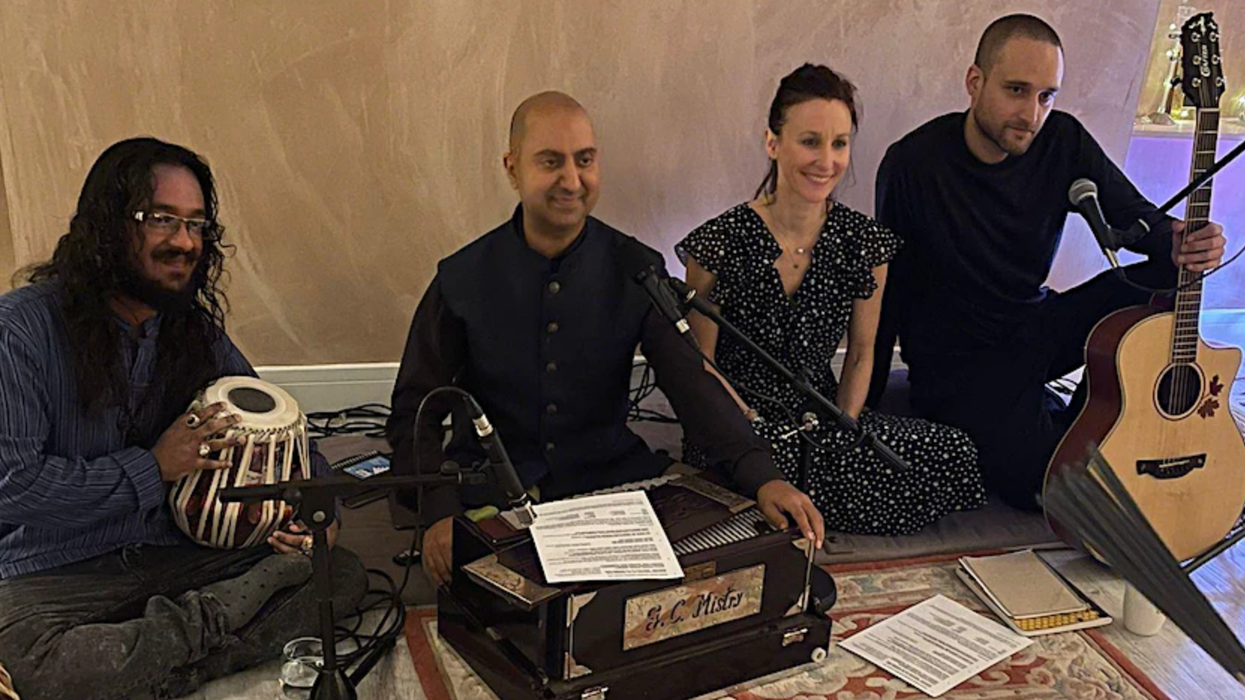 The Kirtan Band plays live devotional songs