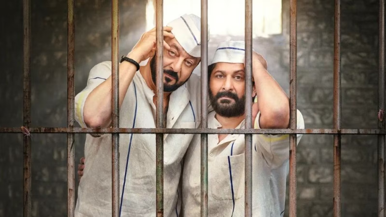Sanjay Dutt, Arshad Warsi team up for new film, share first look poster