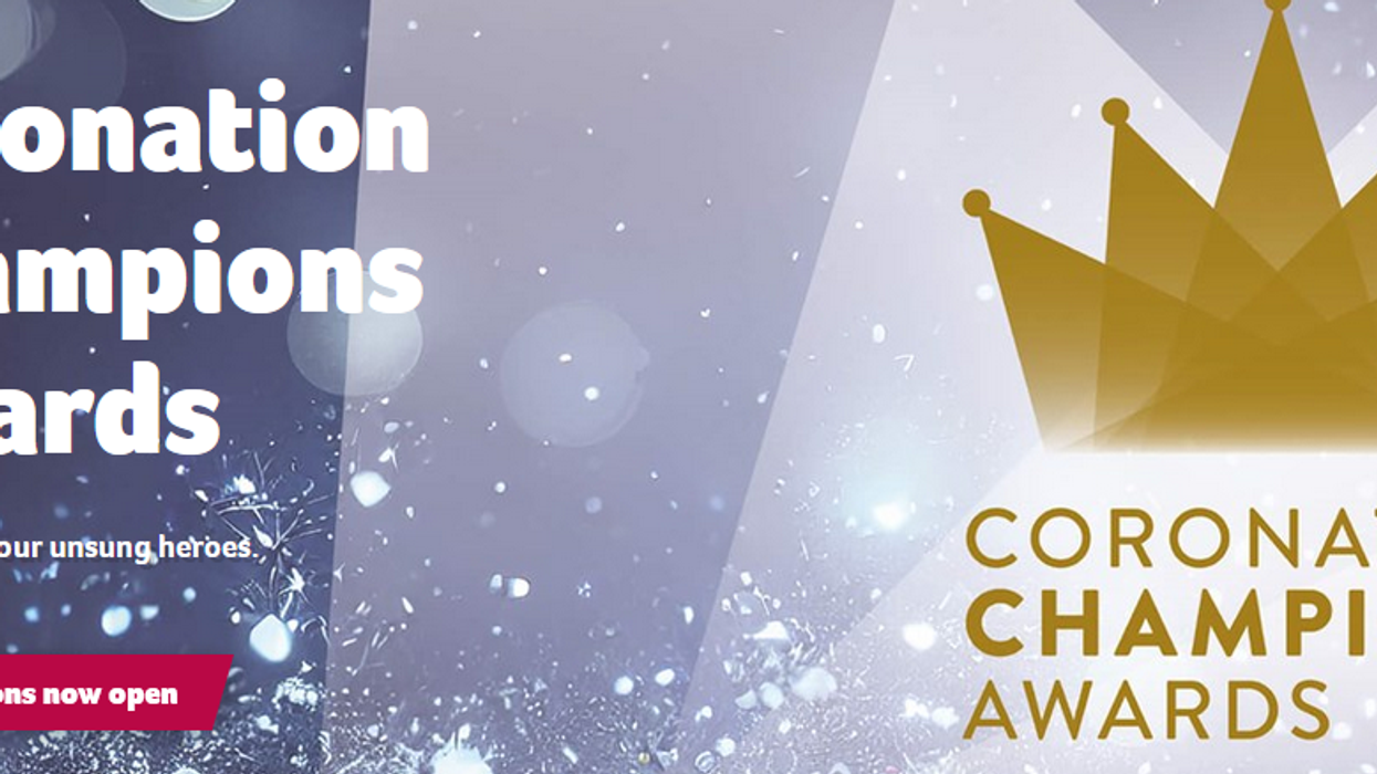 Nominations open for Coronation Champions awards