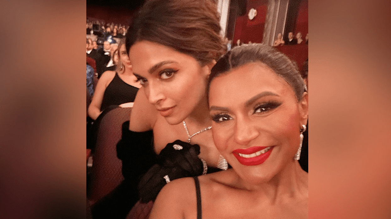 Mindy Kaling’s photos chilling with ‘brown beauties' at Oscars after-party go viral