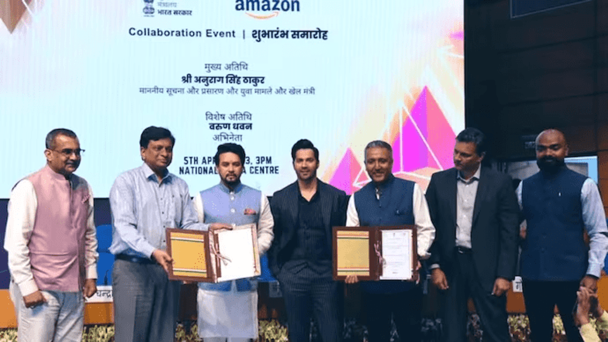 India and Amazon sign pact to promote creative economy