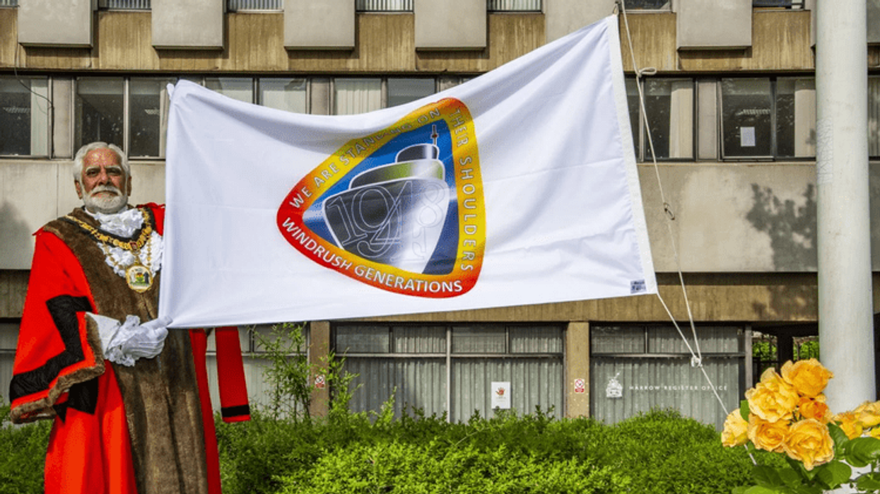 Windrush flag raised in 200 locations across Britain to mark 75th anniversary