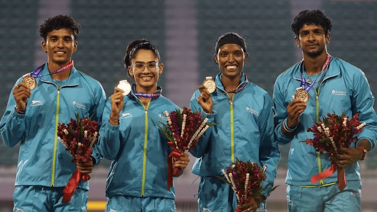 India finish third in Asian Athletics meet