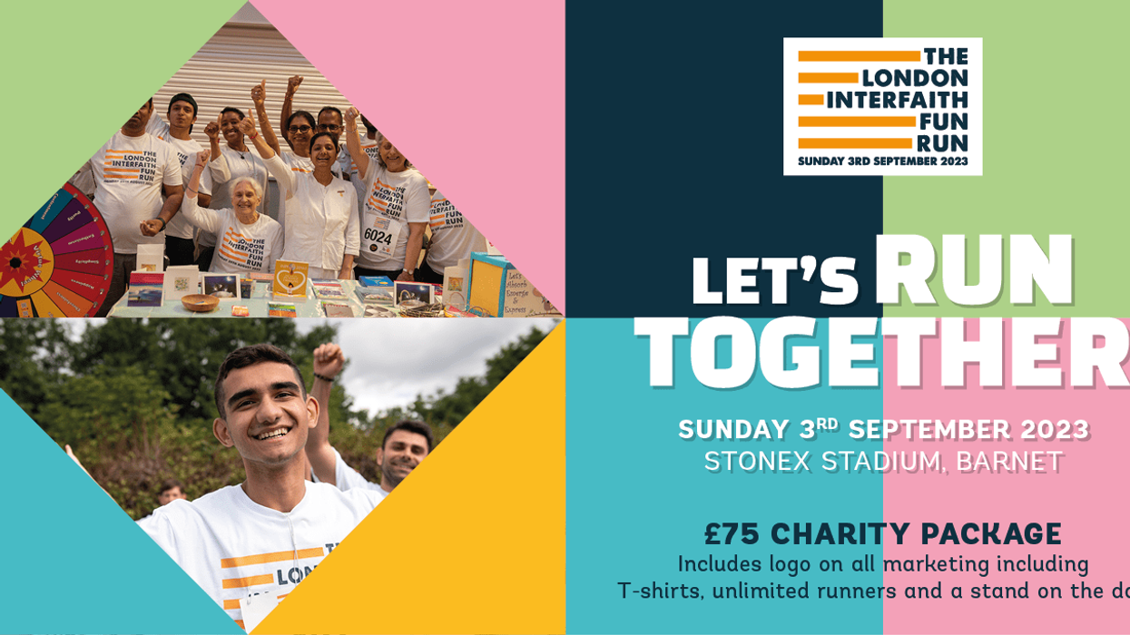 The third London Interfaith Fun Run is two days away