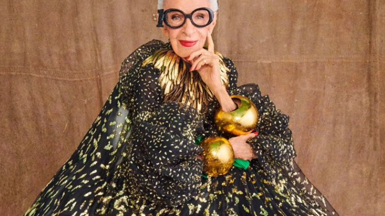 At the age 102, Iris Apfel had 3 million followers and was a fashion legend