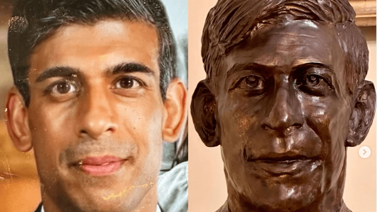 After Modi, sculptor creates Sunak’s likeness in bronze