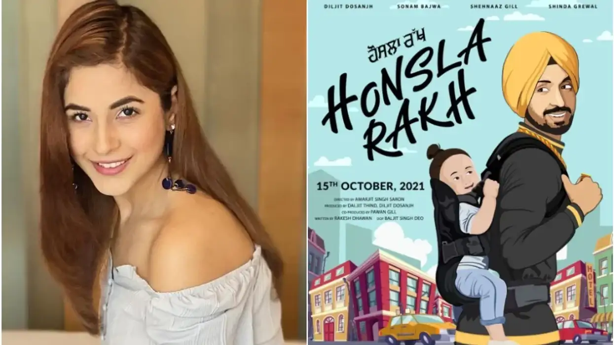 Shehnaaz Gill teams up with Diljit Dosanjh for the Punjabi movie Honsla Rakh