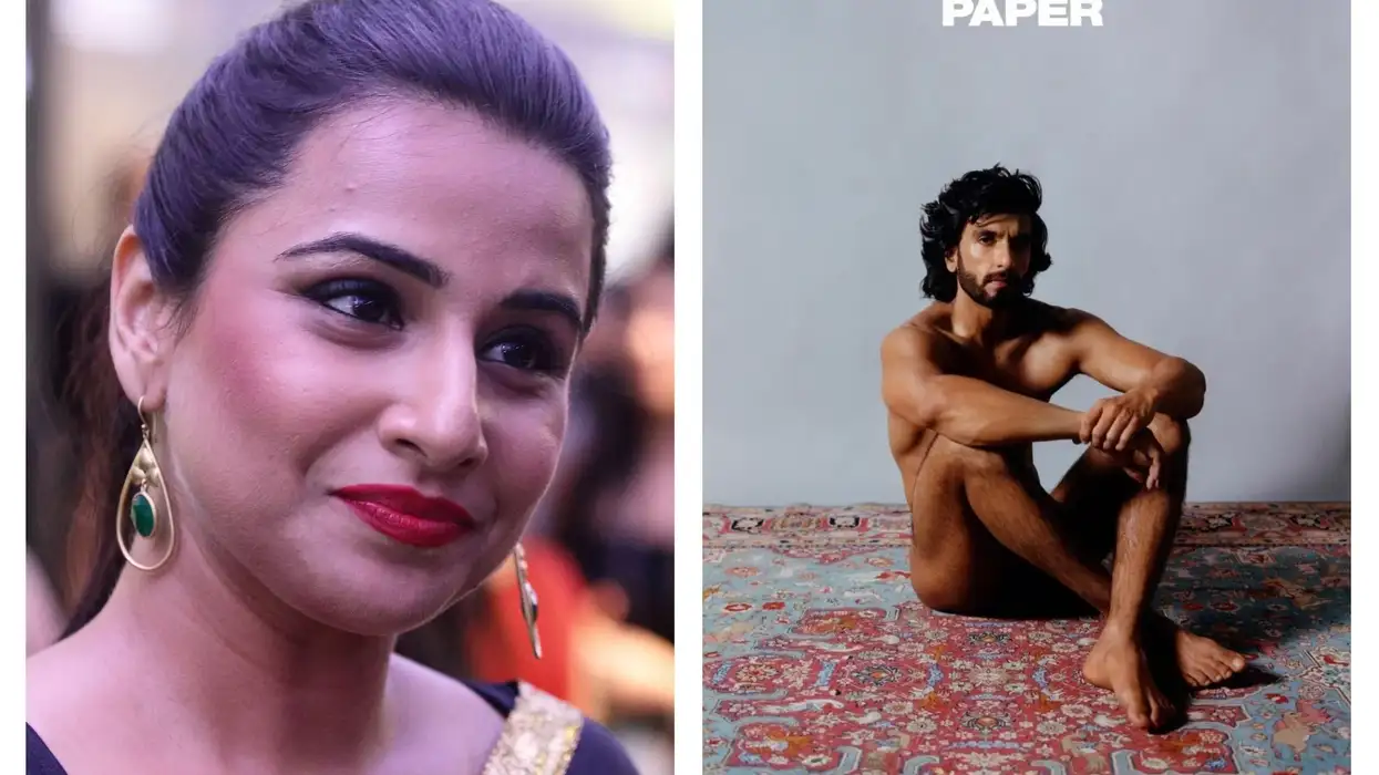 'Let us also feast our eyes': Vidya Balan on Ranveer Singh's nude photoshoot