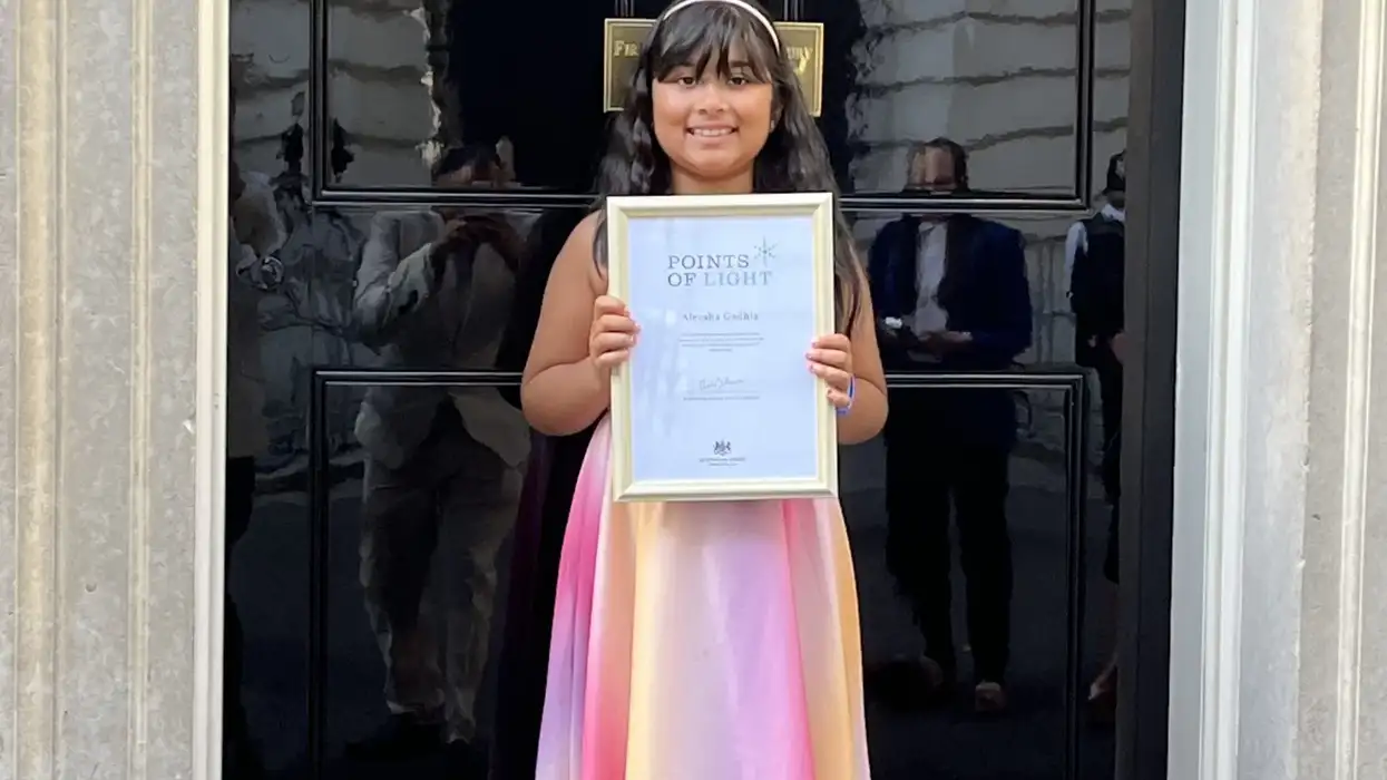 Boris Johnson hosts world Climate Activist at Downing Street to celebrate Points of Light Award