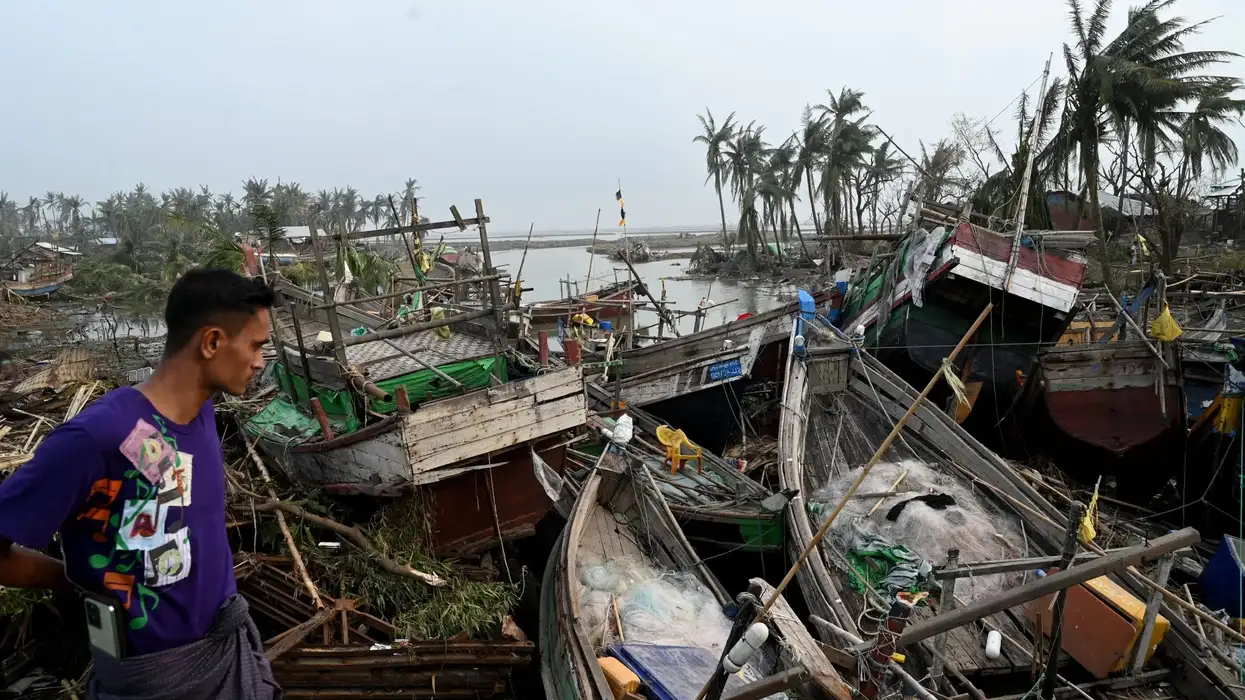 Relief as Bangladesh refugees escape fury of Cyclone Mocha
