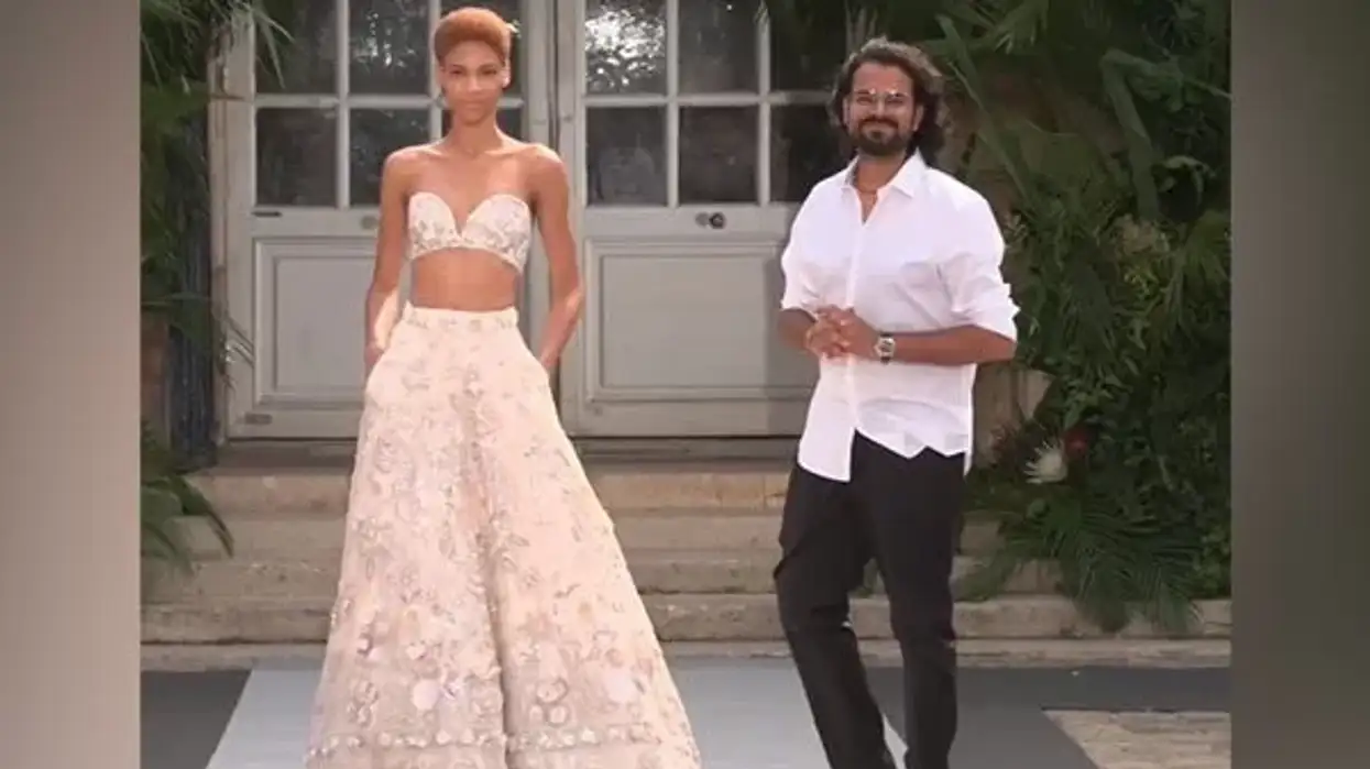 Rahul Mishra presents Indian artisans' work at Haute Couture Week in Paris