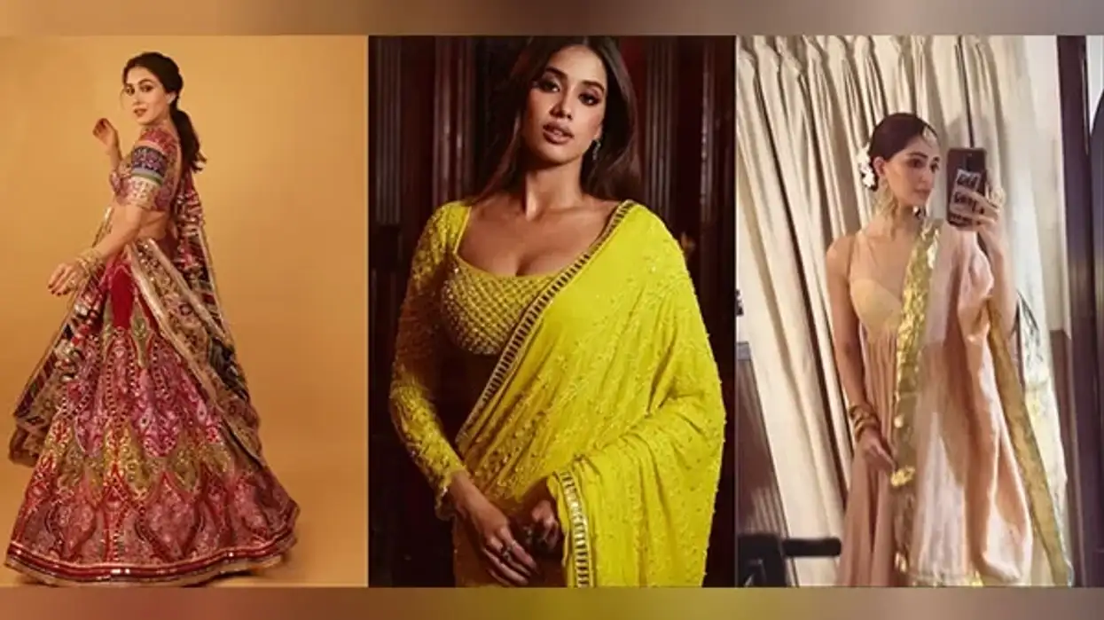 Sara, Janhvi, and Ananya add glam to Anant-Radhika's haldi ceremony