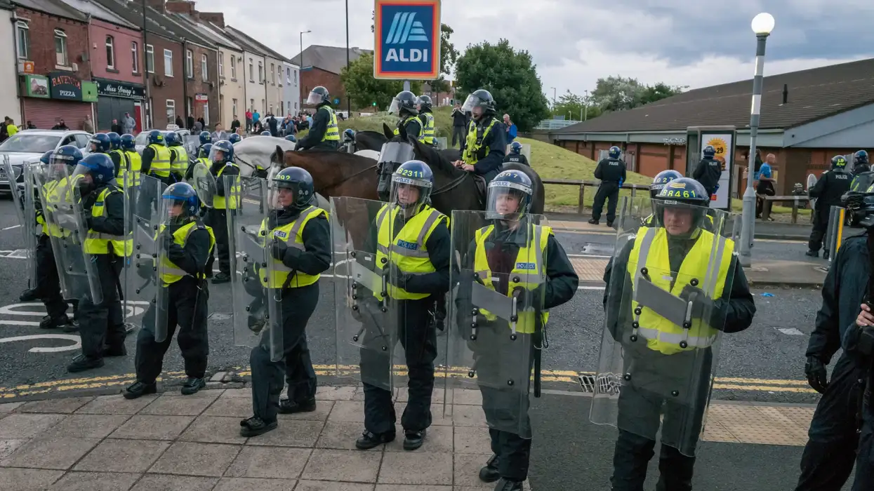 Violence in Sunderland as protests spread after Southport killings