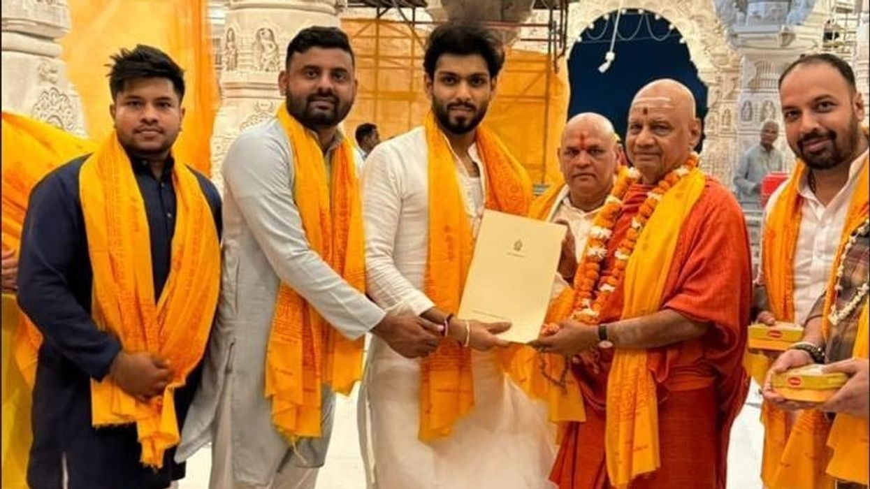 Wickremesinghe thanks Ayodhya Temple chief priest for promoting ties