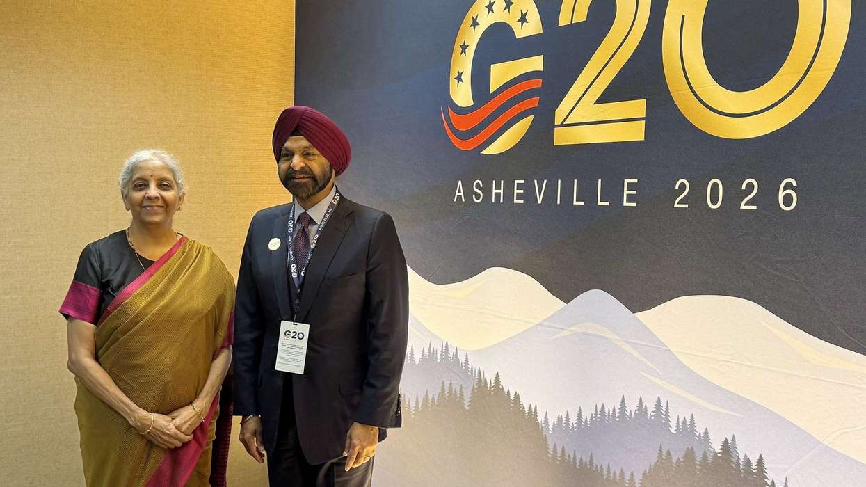 Sitharaman and World Bank's Banga discuss deepening India partnership