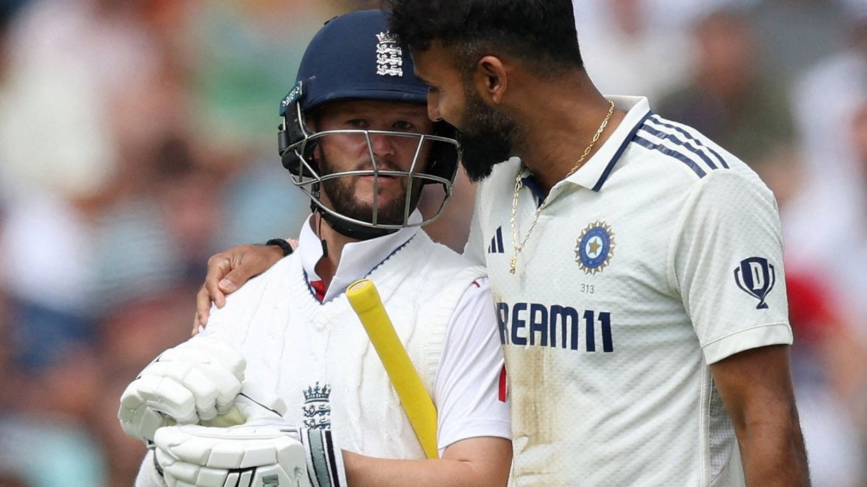 Tensions rise as India and England trade blows at Oval Test