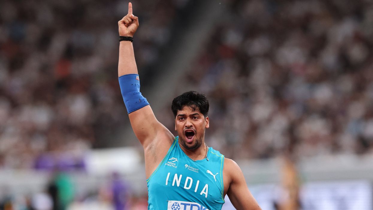 Chopra falters to eighth as Sachin Yadav shines at World Championships
