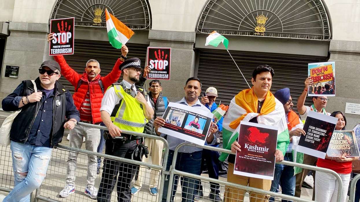 Indian man held after London attack on Pakistan High Commission