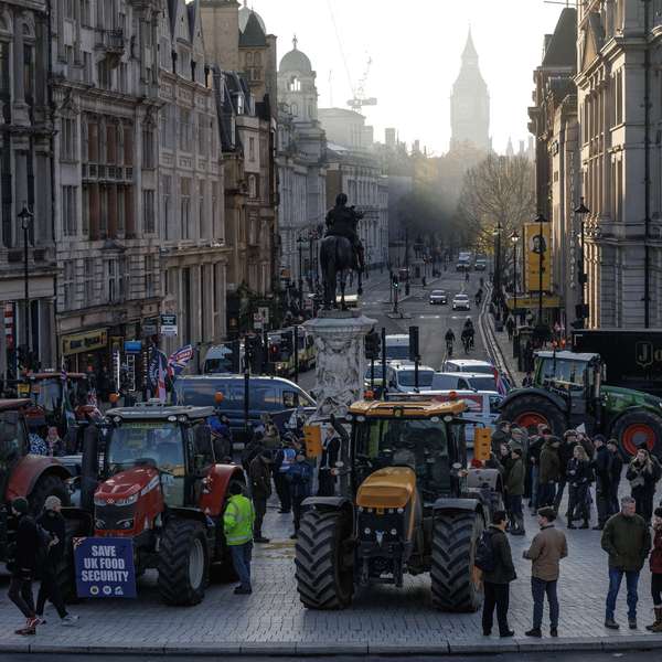 Farmers protest in London over inheritance tax changes | EasternEye