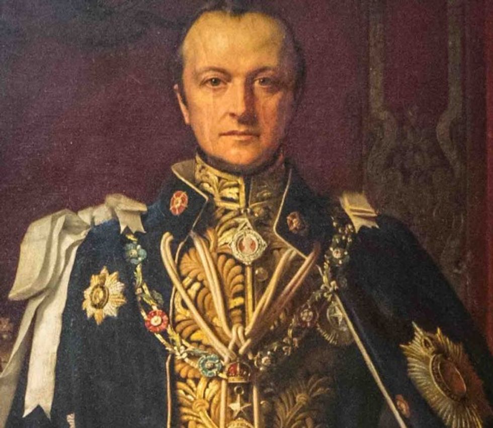 INSET 2 Curzon portrait at Kedleston Hall