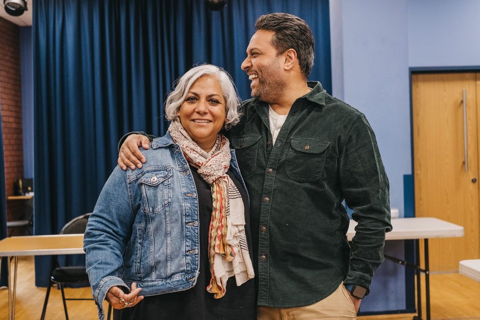 INSET 2 HPS 2023 rehearsal 186 Harvey Virdi Writer and Pravesh Kumar Director