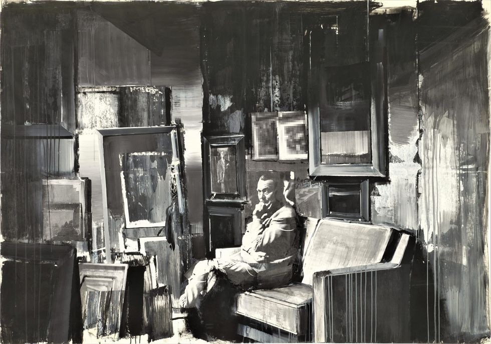 INSET 5 Amita Suman choice Adrian Ghenie. Study for Collector I. 350000 450000 courtesy Sothebys