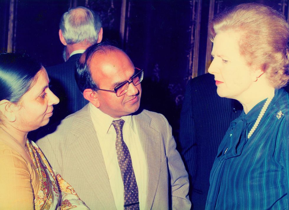 INSET 5 Ramaniklal Solanki Margaret Thatcher