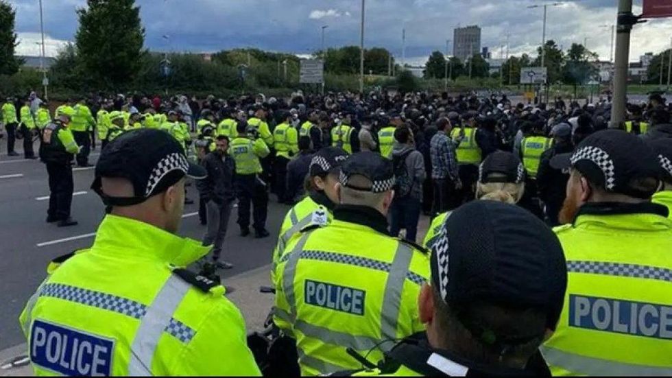 INSET Leicester unrest