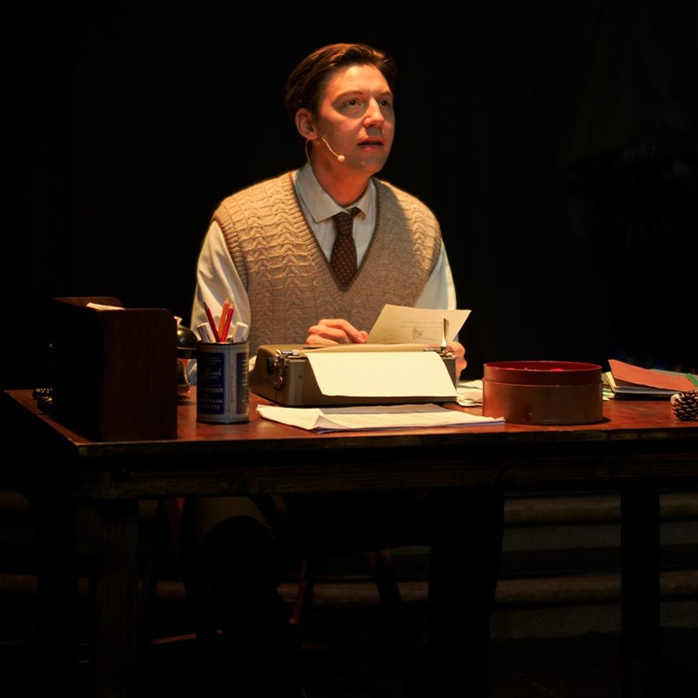 INSET Riverside Joe Bishop in shot by Clive Holland