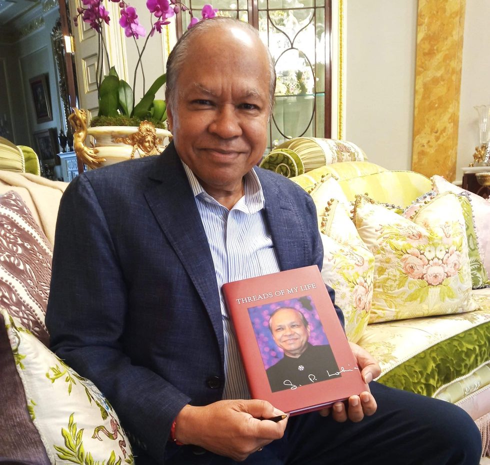 INSET Sri Prakash Lohia with his memoirs October 2023