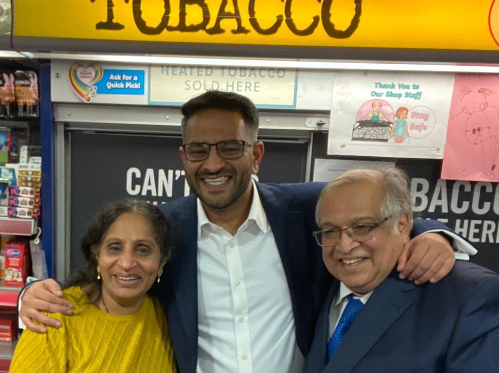 INSET Varchas middle and Vipin Patel