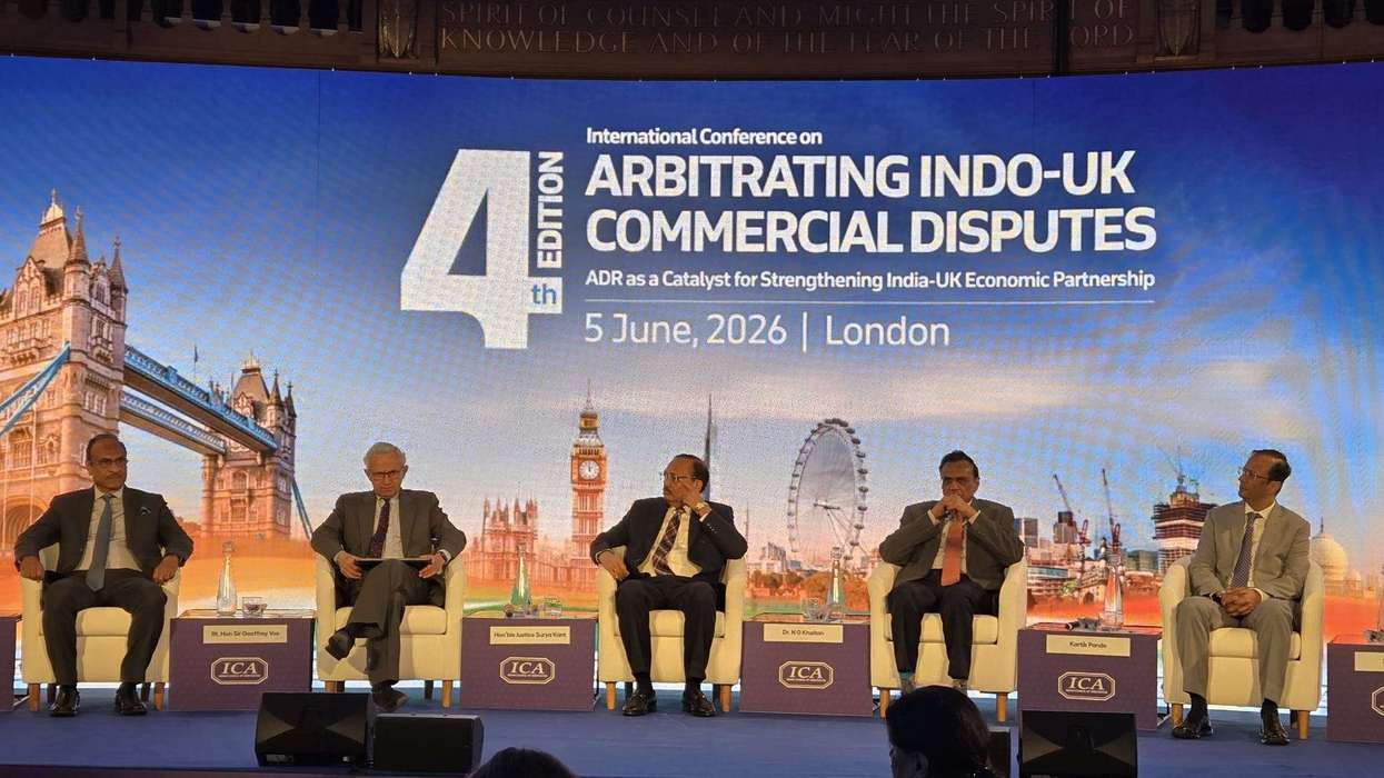 India chief justice calls for arbitration reforms to support UK business links