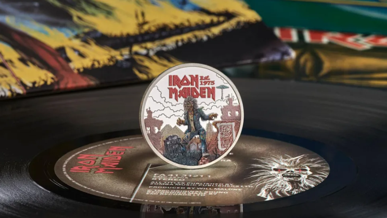 Iron Maiden coin