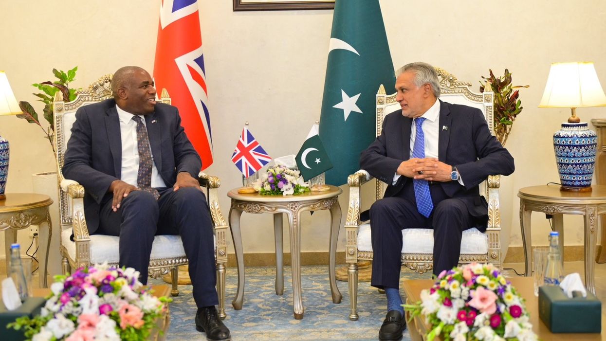 ishaq dar and david lammy