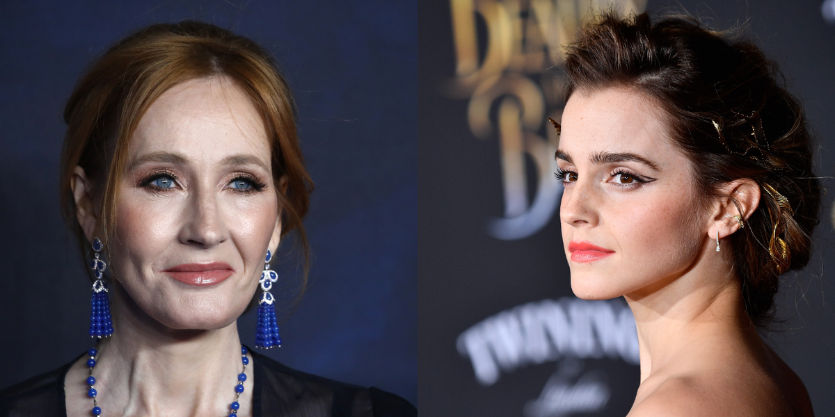 J.K. Rowling Labels Emma Watson ‘Ignorant’ in Trans Rights Feud | E...