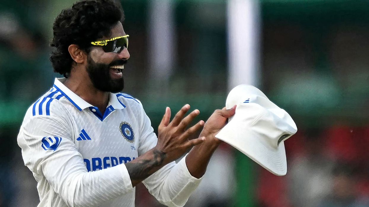 Jadeja, playing in his 74th Test, started the match with 299 wickets and became the seventh Indian bowler to reach the 300-wicket mark. (Photo: Getty Images)