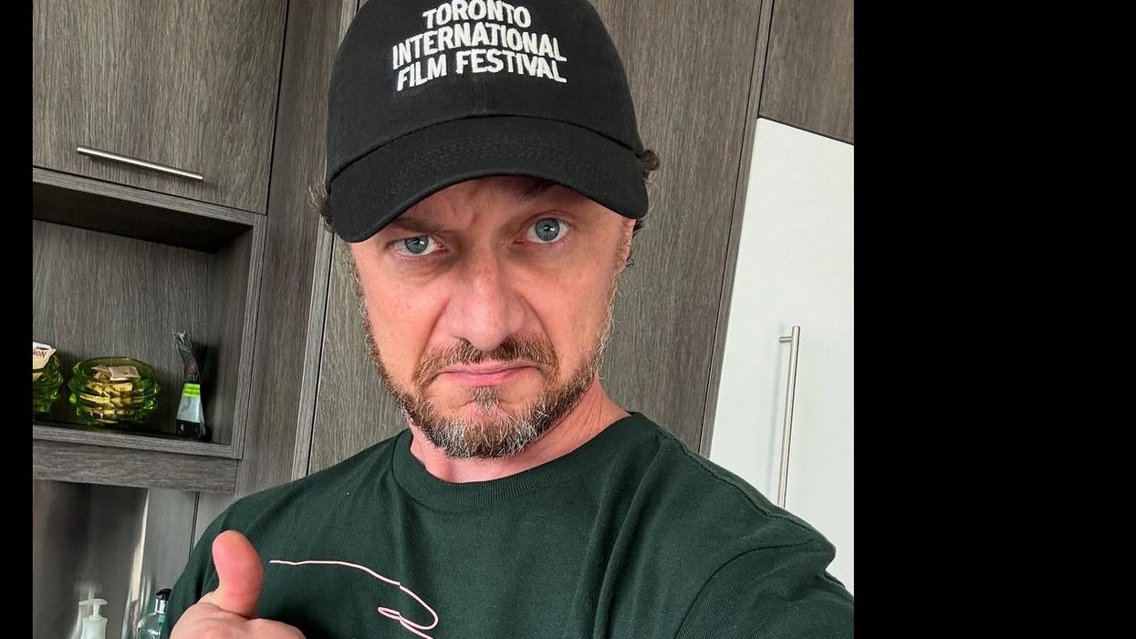 James McAvoy Toronto TIFF incident