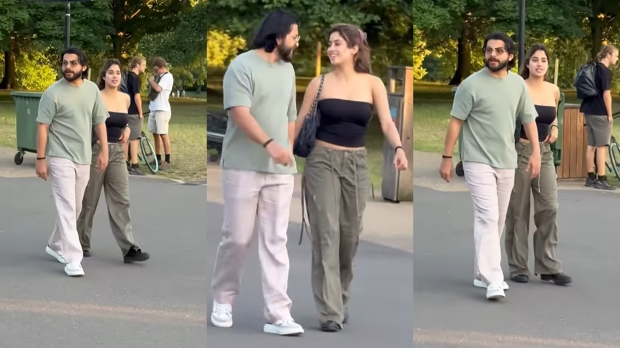 Janhvi Kapoor enjoys London stroll with rumoured boyfriend