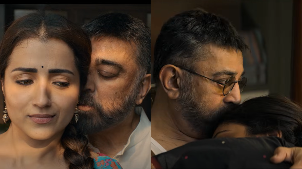 Kamal Haasan’s romantic scenes with Trisha and Abhiram