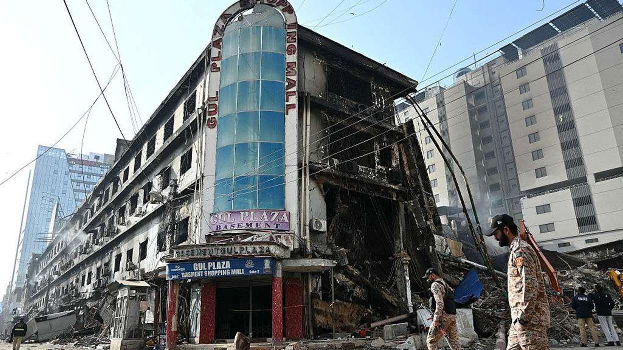 Karachi mall fire death toll