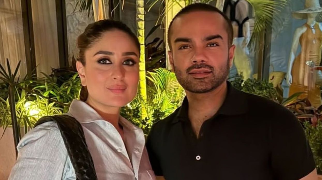Kareena Kapoor  Dubai meet with Pakistani designer Faraz Manan