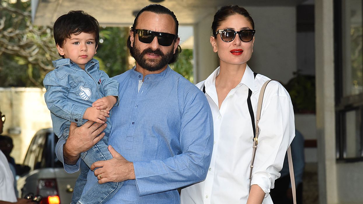 Kareena Kapoor Saif Ali Khan and kid