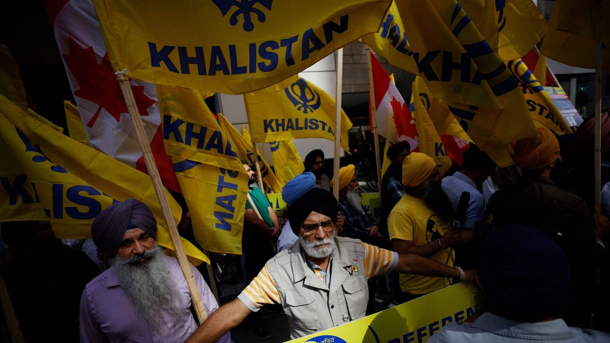 Khalistan supporters
