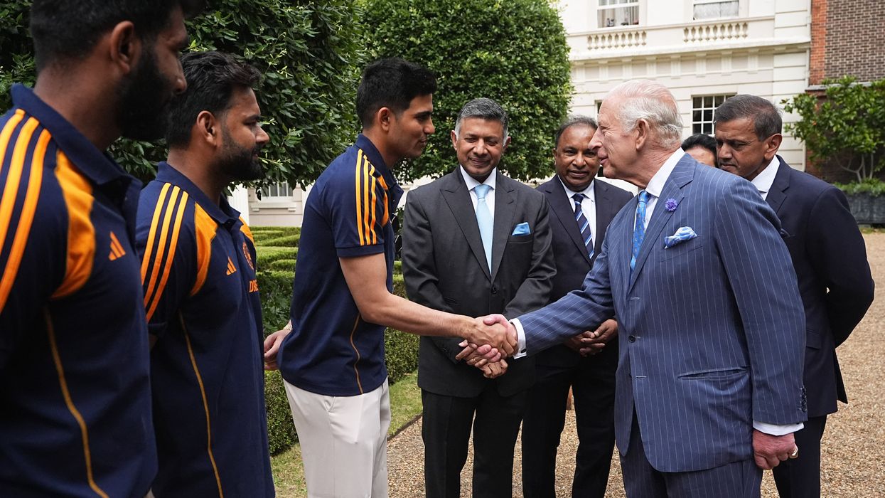 King Charles consoles Indian cricketers