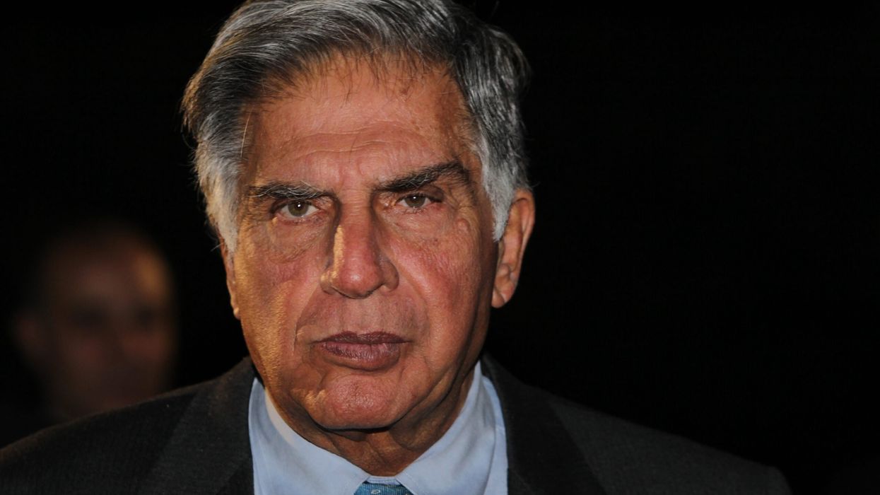 Known for his love of animals, Tata famously turned down a Buckingham Palace invitation in 2018 due to one of his dogs’ illness. (Photo: Getty Images)