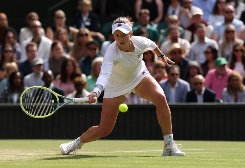 Krejcikova second getty