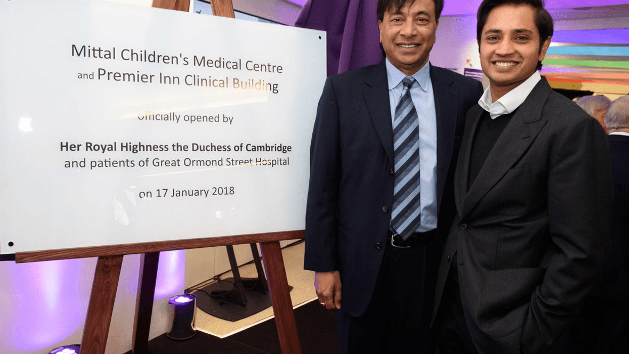 Lakshmi & Aditya Mittal – Chairman & CEO, ArcelorMittal